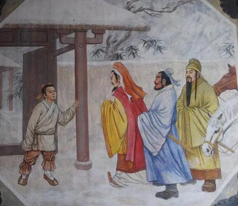三顾茅庐的故事