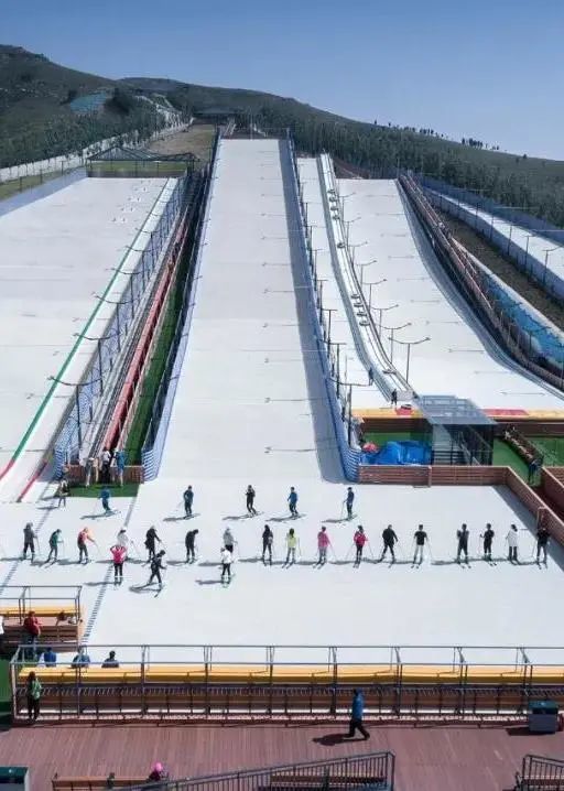 任丘石门桥滑雪场图片