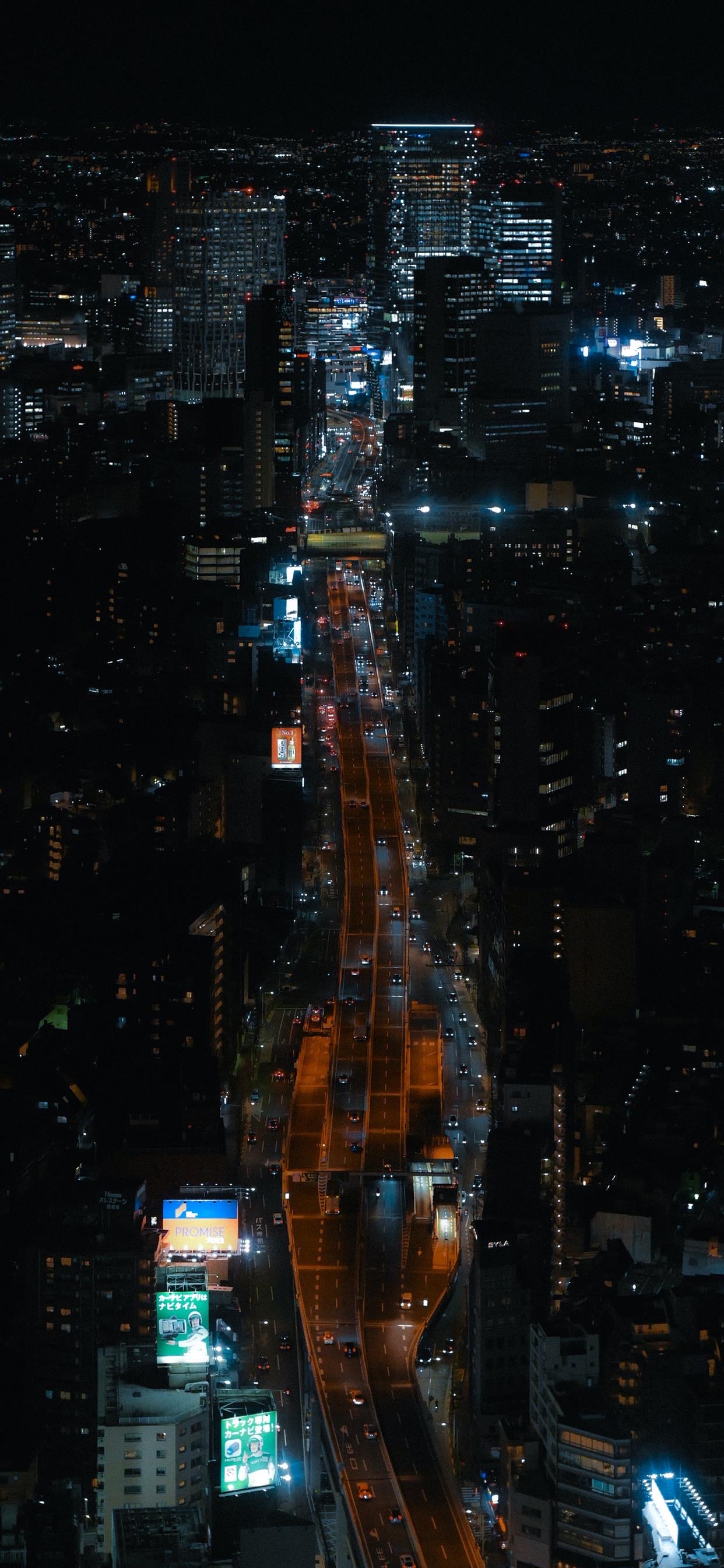 城市夜景壁纸｜整个城市发着光，温暖每个角落夜归的人