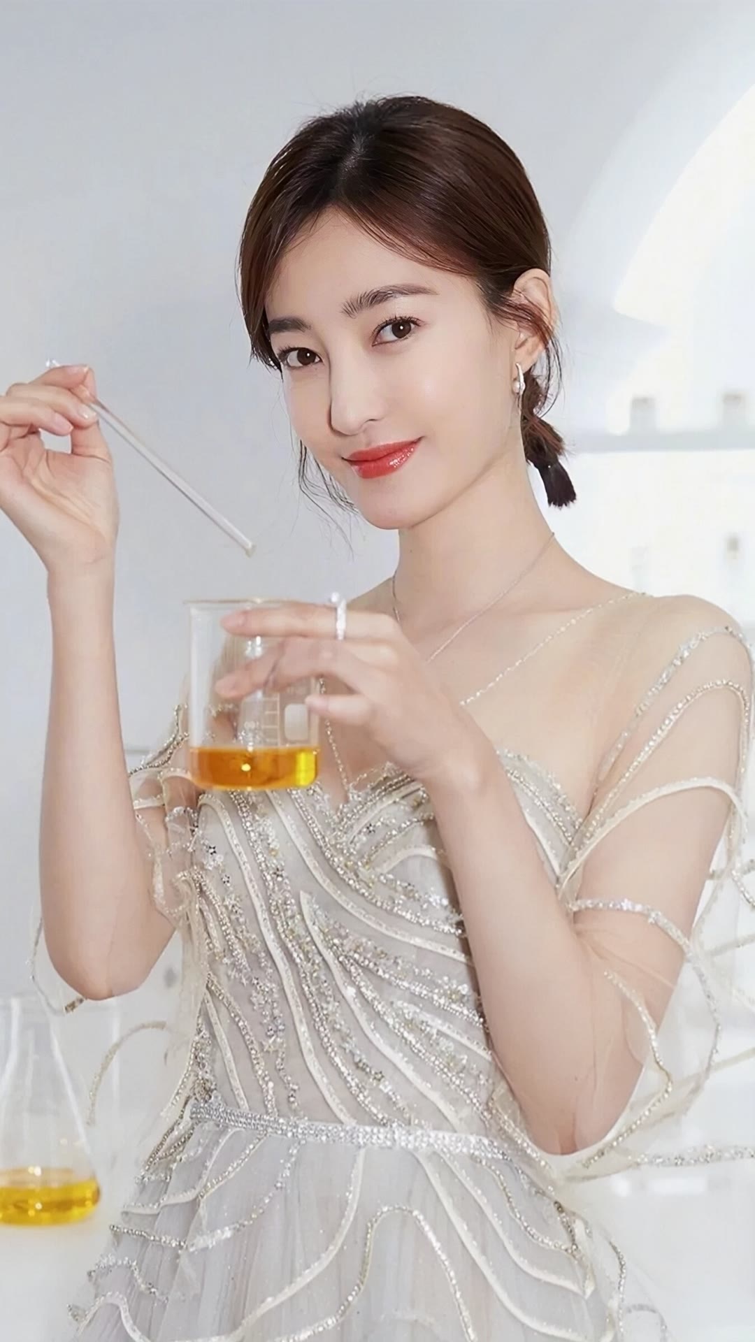 素颜女神王丽坤，颜值超高3