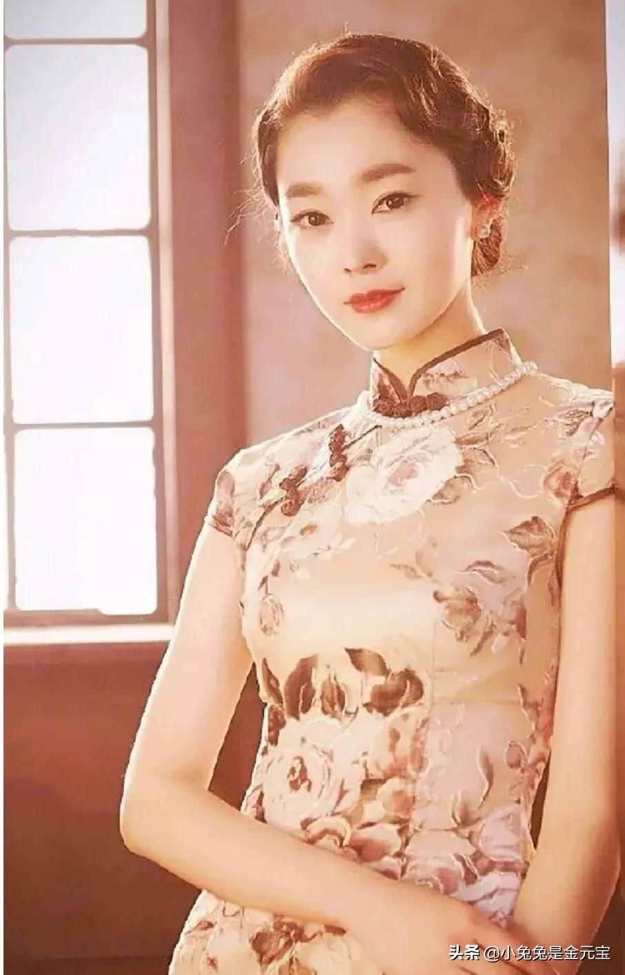 宋轶姐姐天生适合穿旗袍