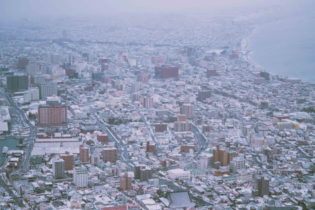 有一种浪漫，叫做北海道的鹅毛大雪