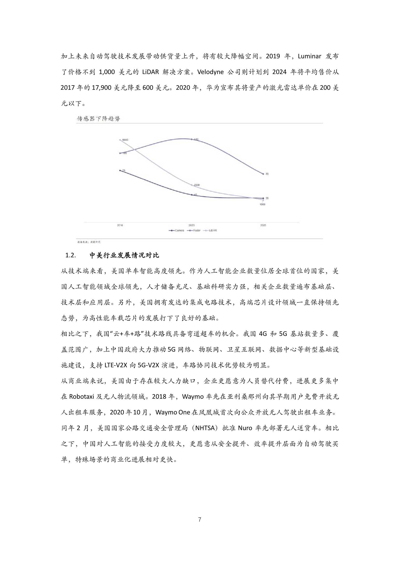 2022年中国自动驾驶行业研究报告