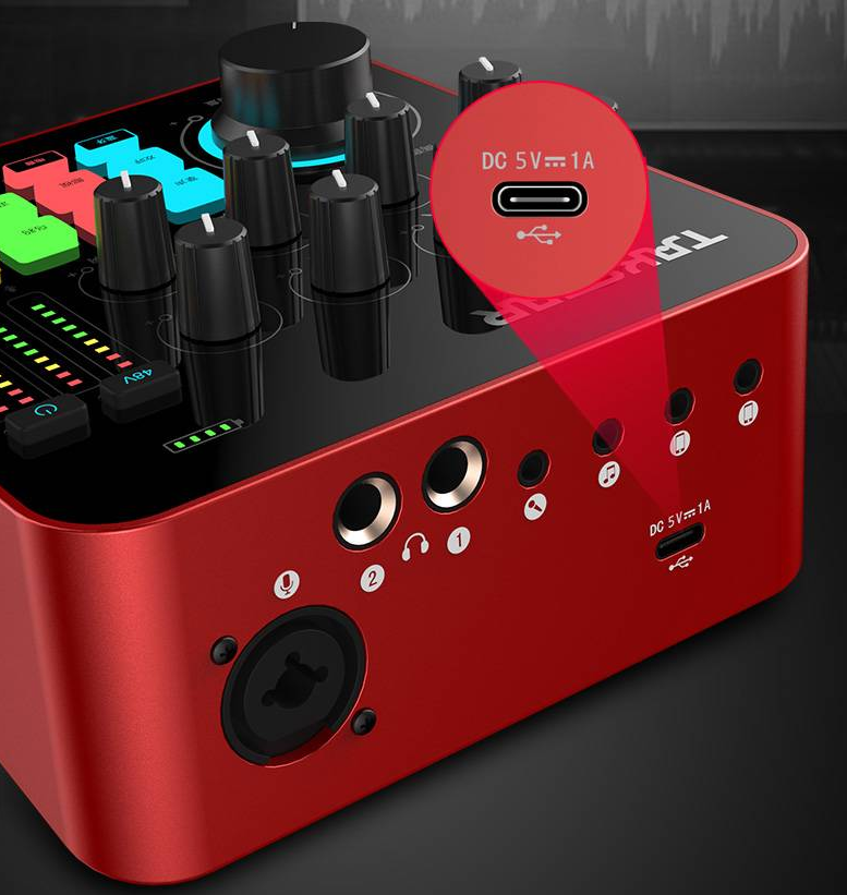 网红主播户外直播声卡推荐