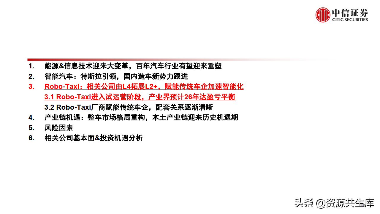 2022年智能汽车&自动驾驶产业专题报告（385页）