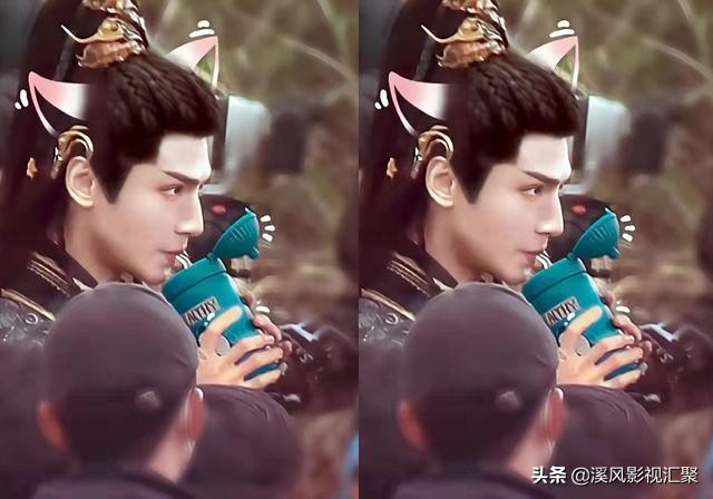 《长月烬明》罗云熙有新发型，烬皇父母颜值好高，白鹿邓为同框