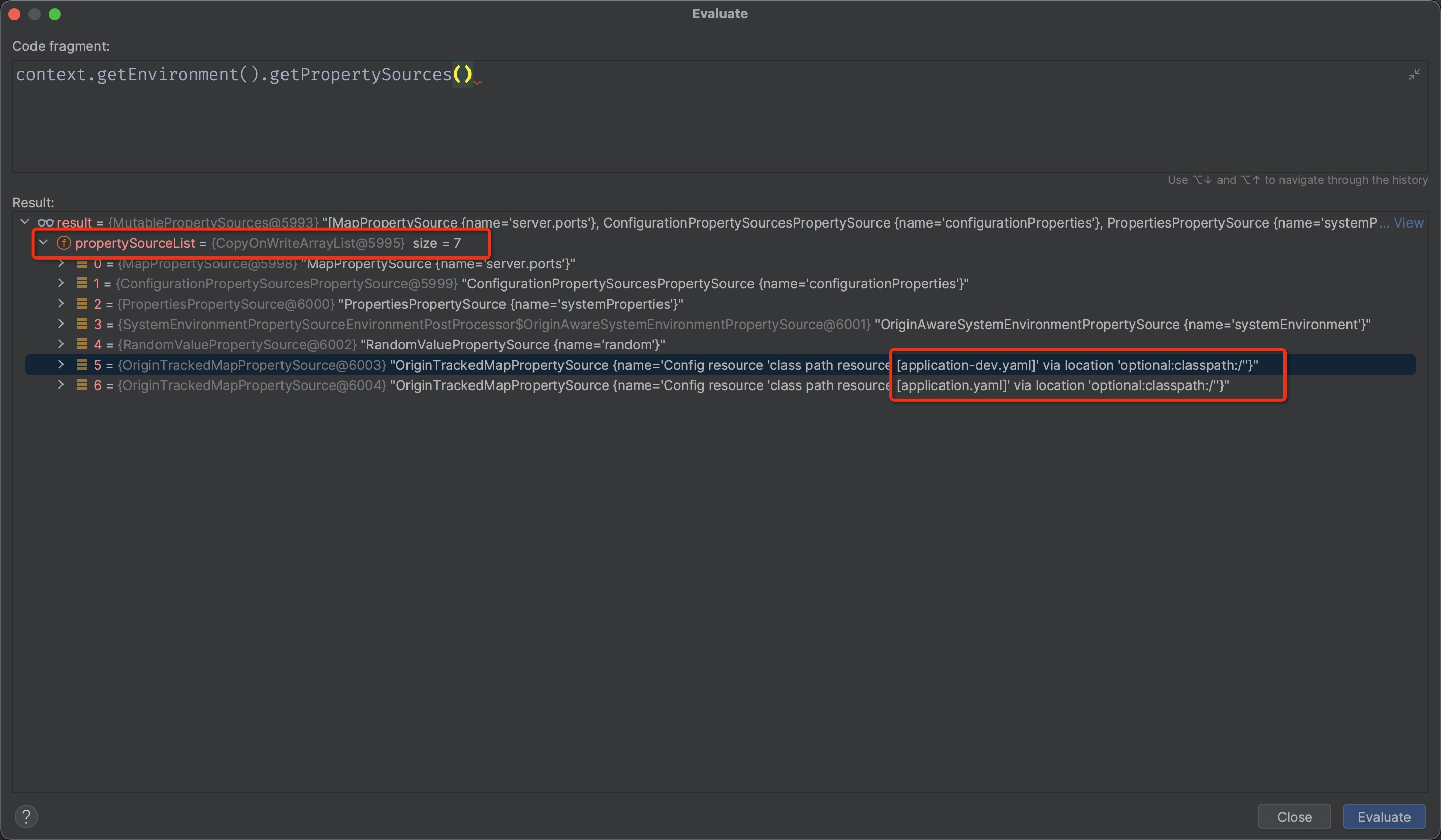 扩展SpringBoot配置文件：application.json