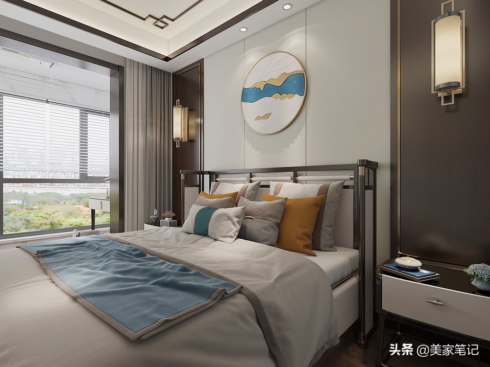 110㎡小户型坚持装中式，阐述东方美学温雅清秀，网友直呼太惊艳