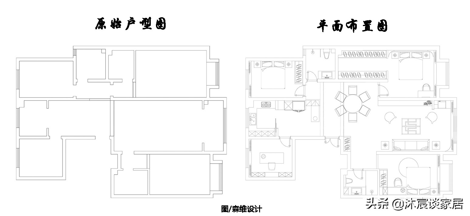 看完她家，我承认“输了”，新中式与轻奢相结合，沉稳大气又时尚