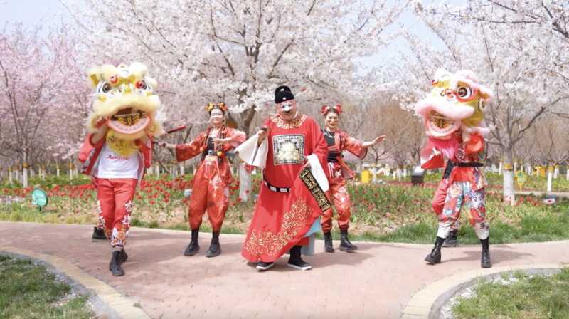 浪漫春色樱花季，粉动人心云相聚 第八届中国鹤壁樱花文化节启动