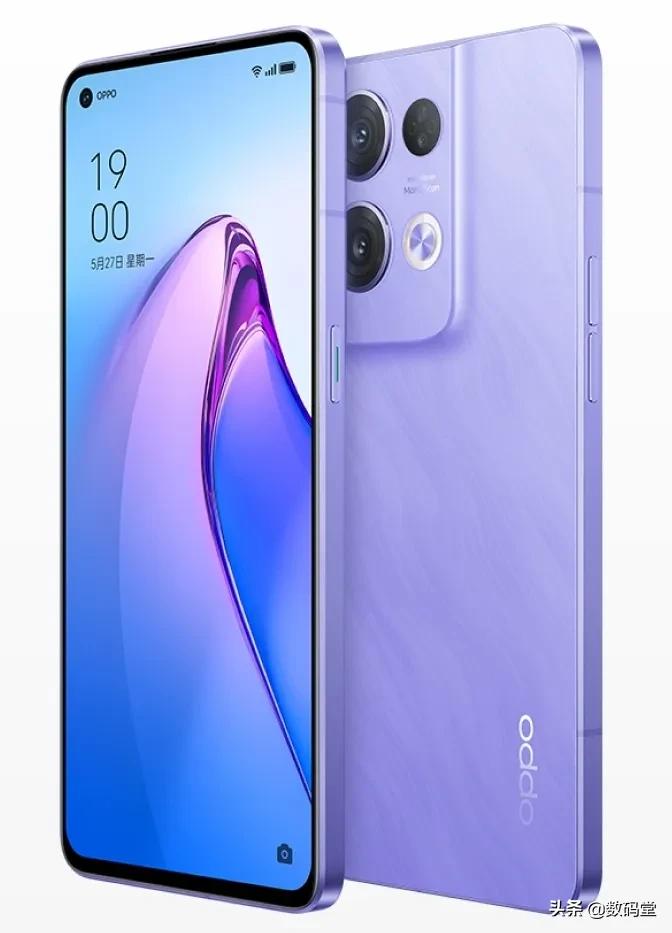 OPPO Reno8 全新配色 鸢尾紫 正式上线