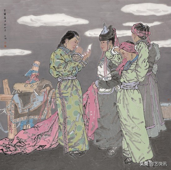 父女丹青大有可为（组图）