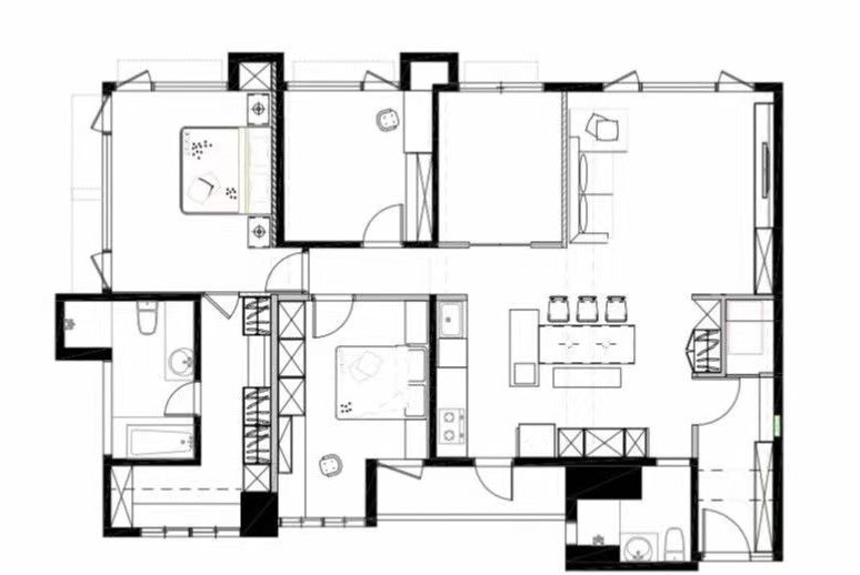 小宝宝入住新装修180㎡房子，安全环保需重视