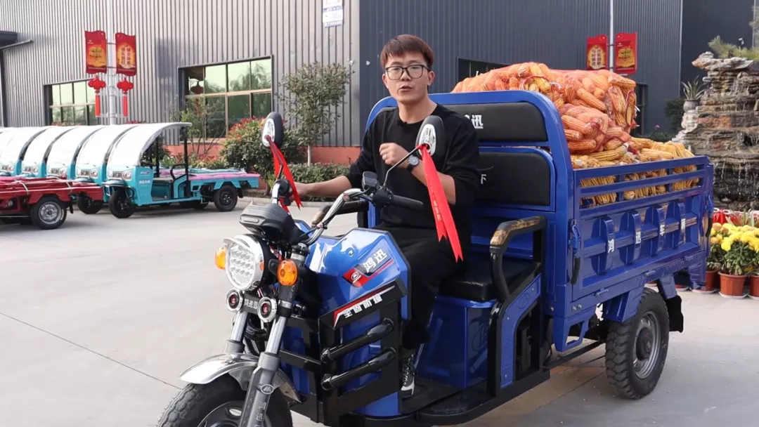 能拉3000斤，这5款拉货三轮车，可自卸，超省力，全国上牌上路