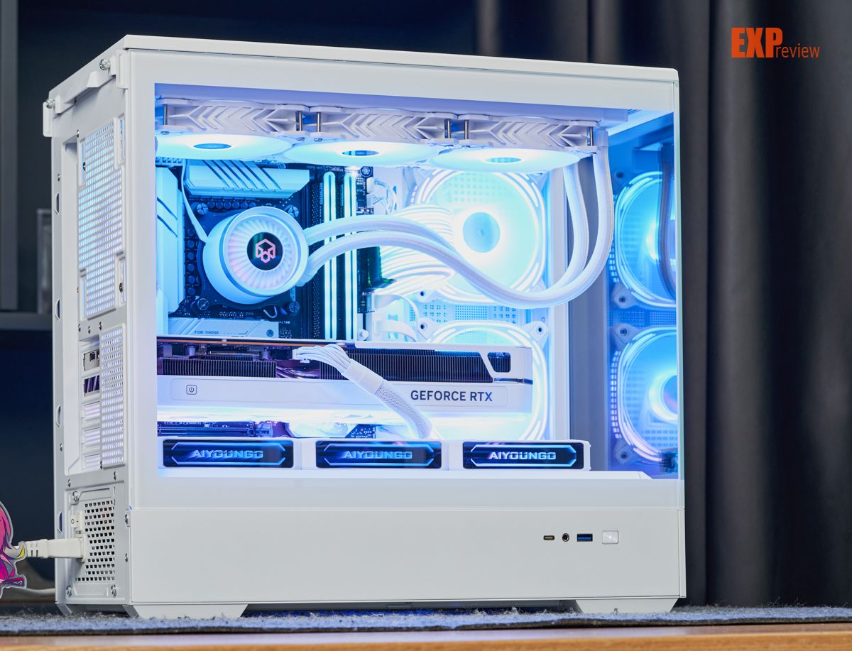 爱国者星璨岚机箱评测:270度展示实用与美观 - 114货源网