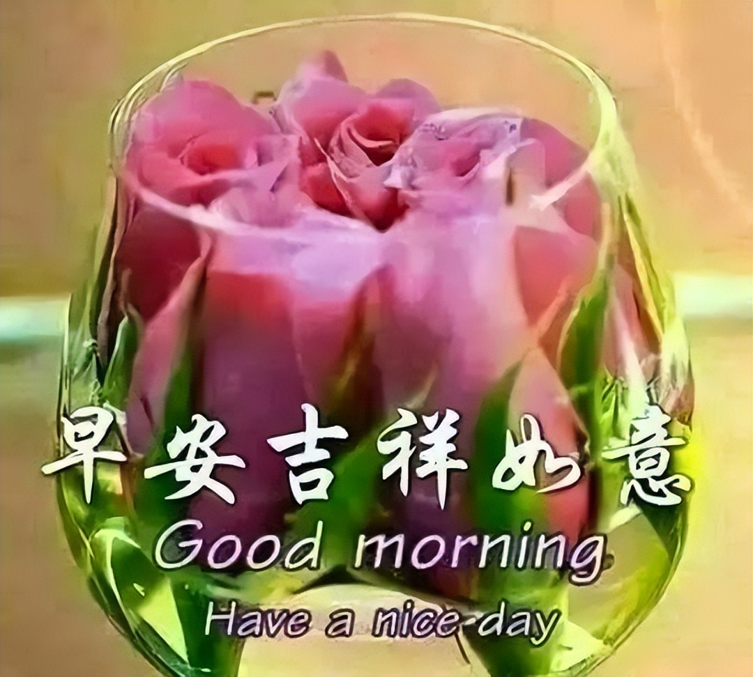 新的一天早上好图片祝福带字 暖心早安问候语 愿朋友幸福快乐永驻图片