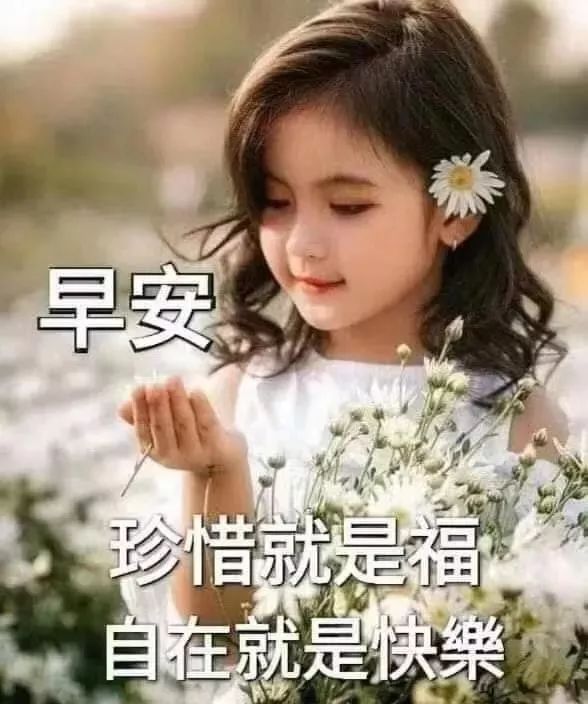 周三更新早上好表情包问候，精神好，心情好，事事顺心如意图片