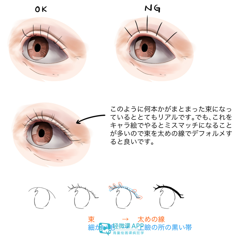 眼睛总是画成死鱼眼？教你女生眼睛画法步骤