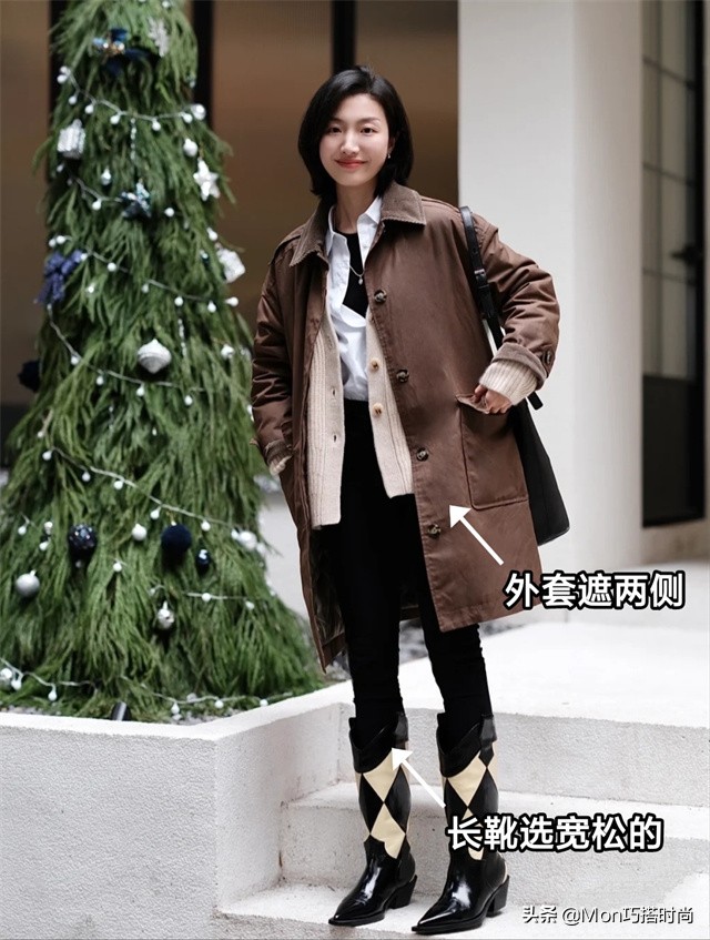 “鯊魚褲”真的顯瘦嗎？當它和闊腿褲同框對比時，優勢就出來了