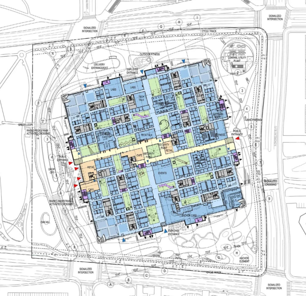 美国硅谷新地标——谷歌加州硅谷湾景园区
