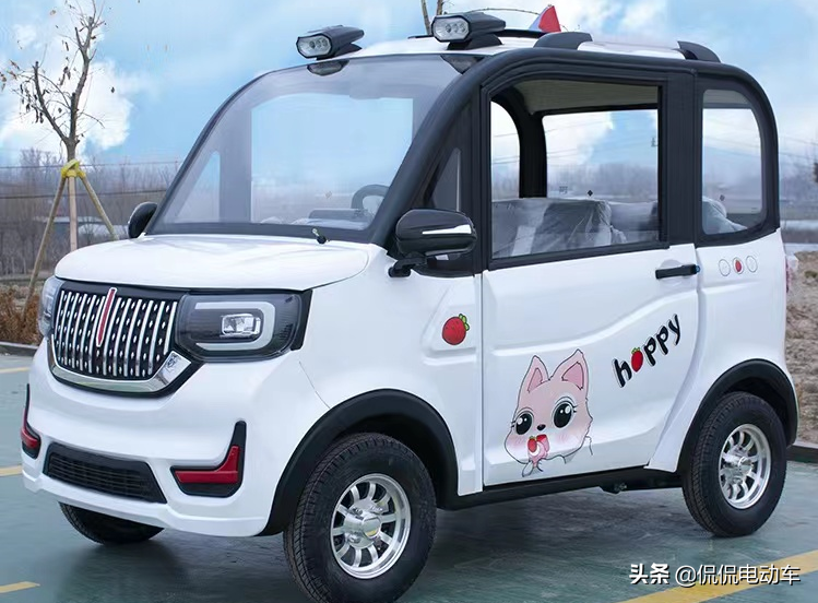 这2款微型四轮车，最低7500，外观低调奢华，配置高，续航远