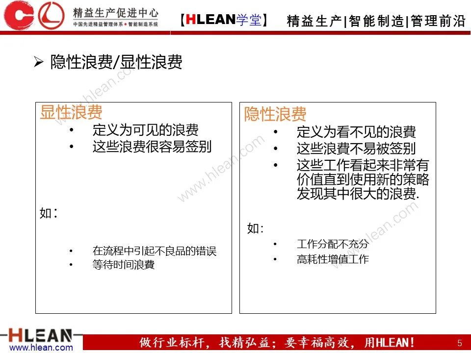 「精益學堂」17張PPT讀懂 精益生產七大浪費