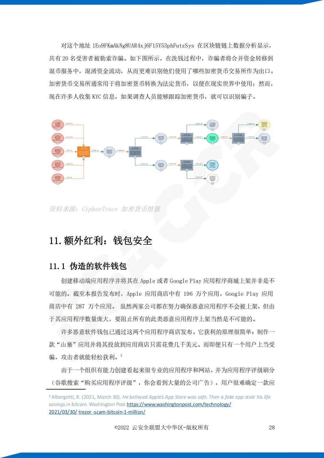 云安全联盟：区块链十大攻击、漏洞及弱点研究报告，32页