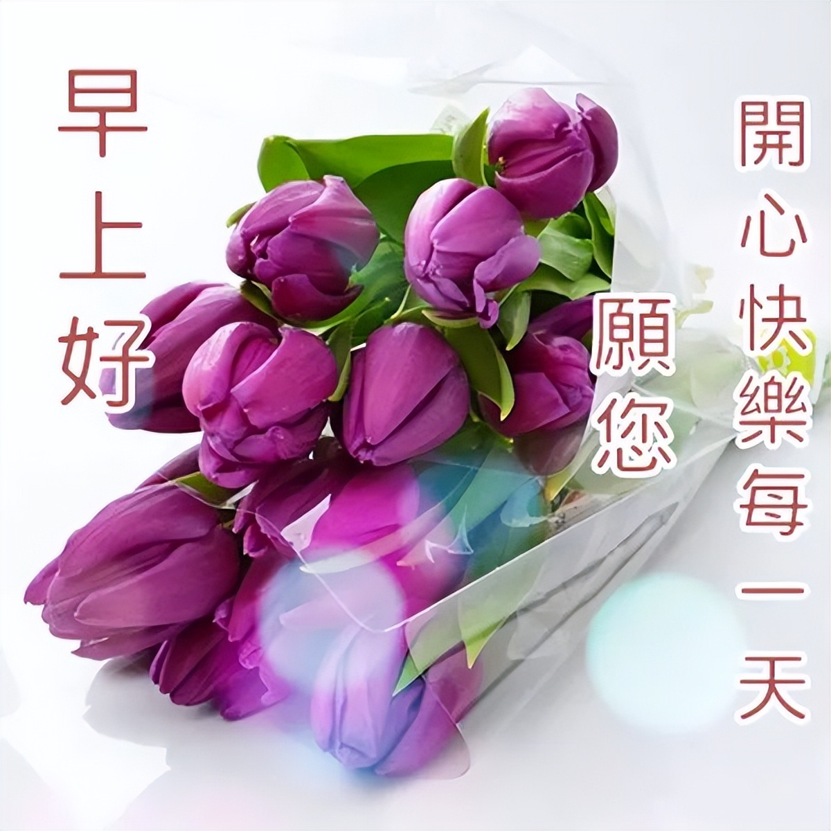早上好祝福动态表情图片大全 愿你开心笑，多笑身体好图片
