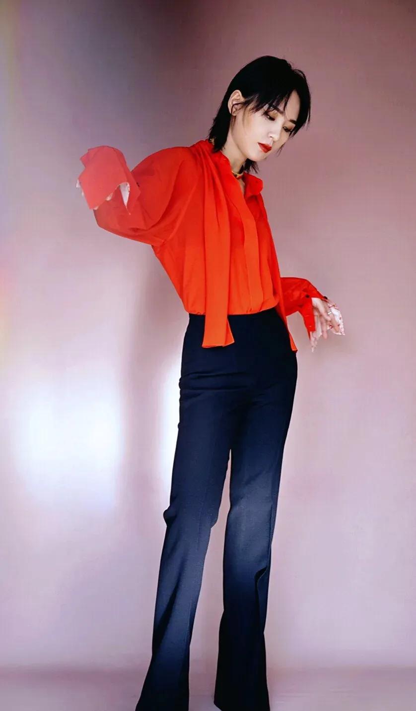 周笔畅美丽的图片