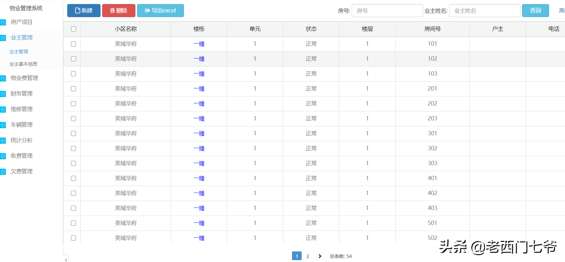 索昂OA系统在物业公司物业费管理的经典应用