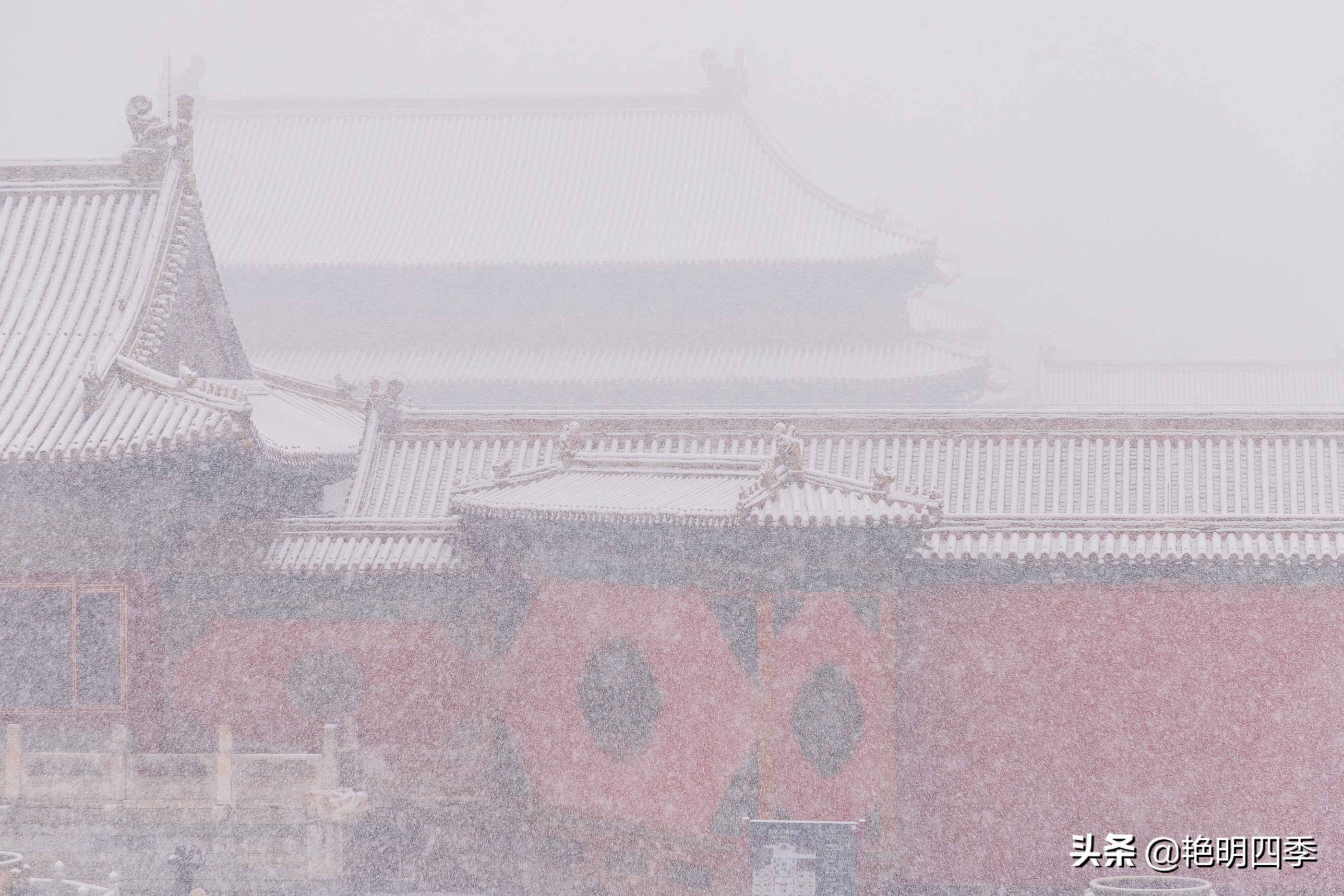 春天里，在紫禁城看一场大雪，与冬天做一个郑重的告别