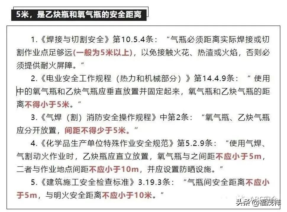 气瓶无防倾倒措施被罚4.5万！附最全气瓶隐患排查图解