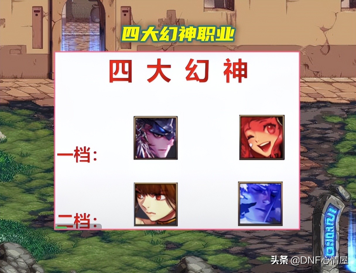 DNF：110级版本职业强度排名！四大幻神现身，6大超一线出炉