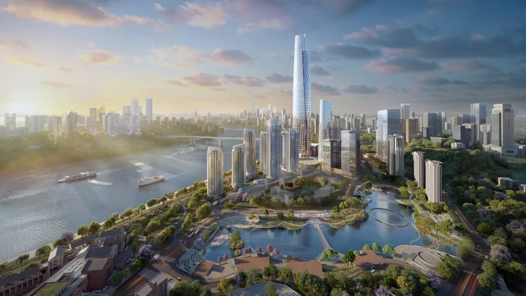 化龙桥站重庆陆海国际中心TOD:再现地铁穿楼景致 / Arup奥雅纳