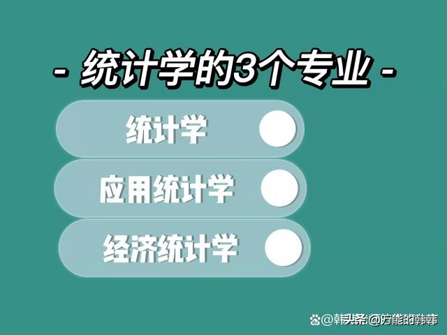 统计学系列二：统计学的三个专业分类和区别