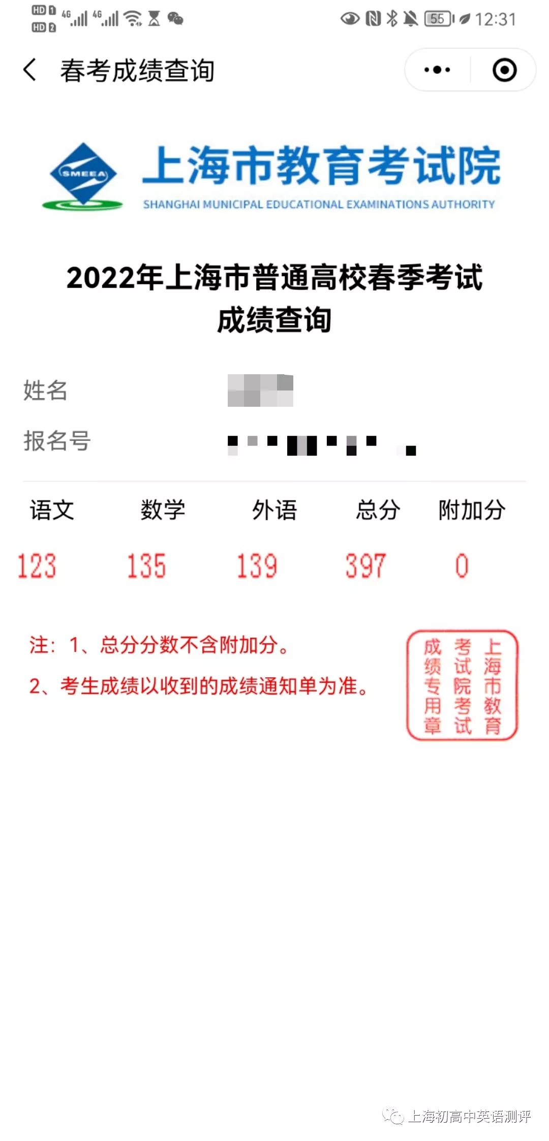 2022上海春季高考，370以上高分段人数暴涨3.3倍，多达2475人