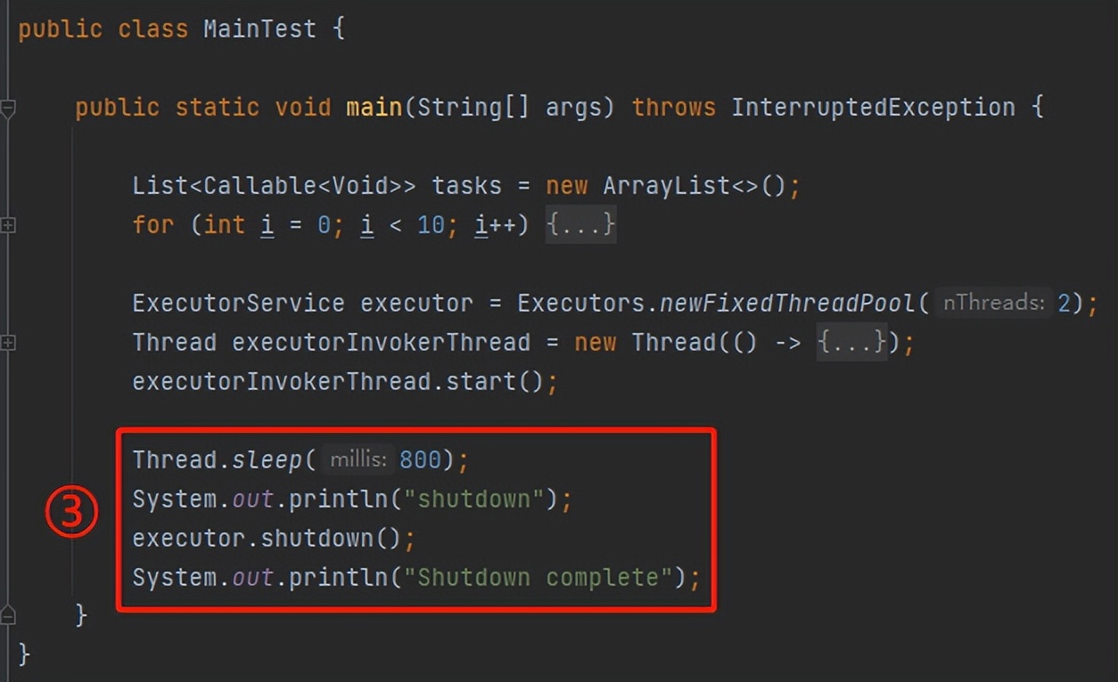 看起来是线程池的BUG，但是我认为是源码设计不合理