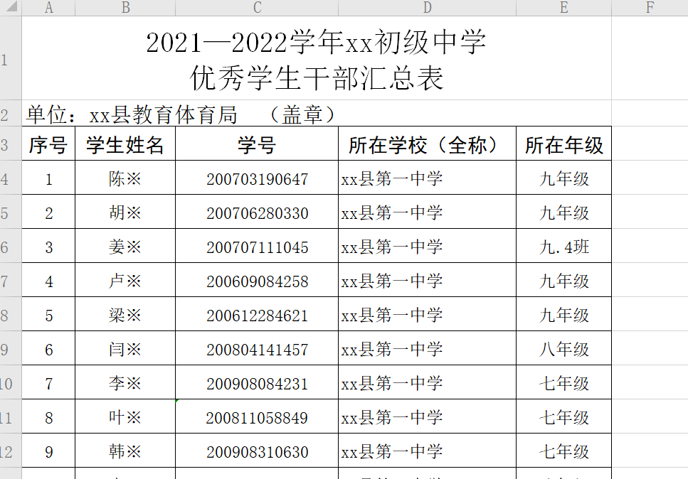 如何把excel表格与word表格拼接成为一完整的word表格