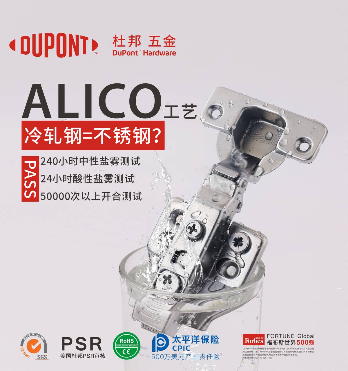 杜邦™五金或将成为家居定制业首选供应商，解码全新ALICO 工艺