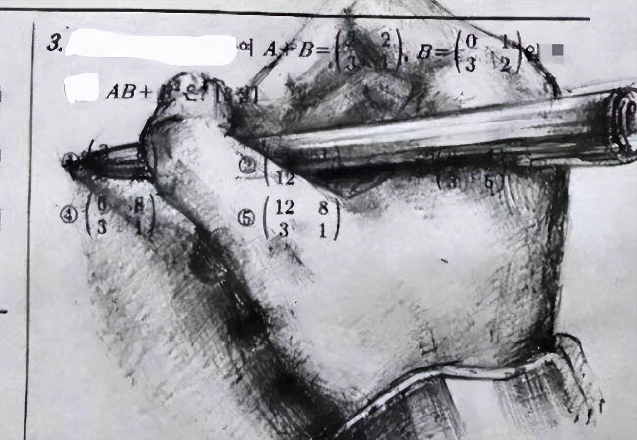 在卷子上也能画？中学生“倒数第一”试卷火了，美术老师眼前一亮