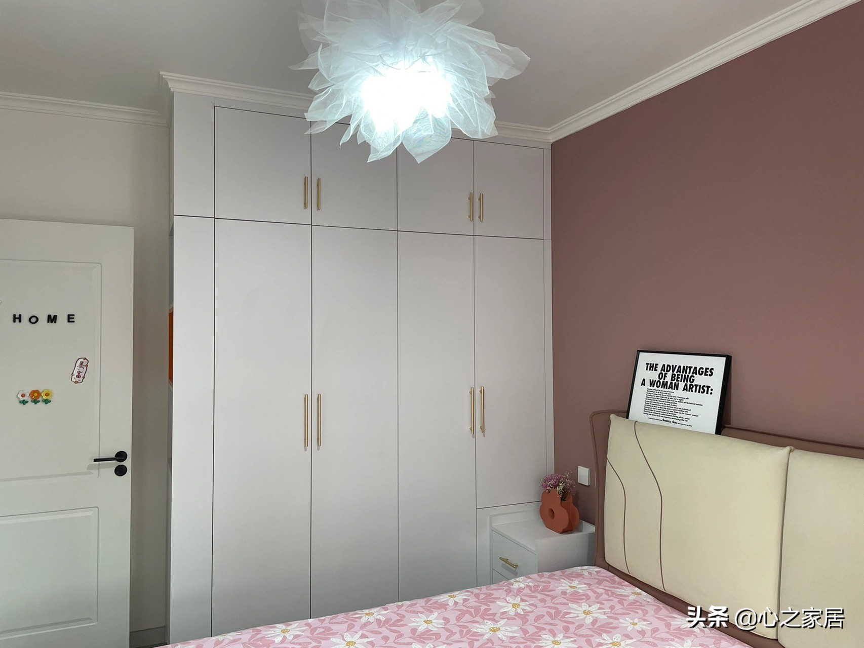 65㎡完全靠自己设计的新家，虽然只是两居室，但却充满精致和温馨