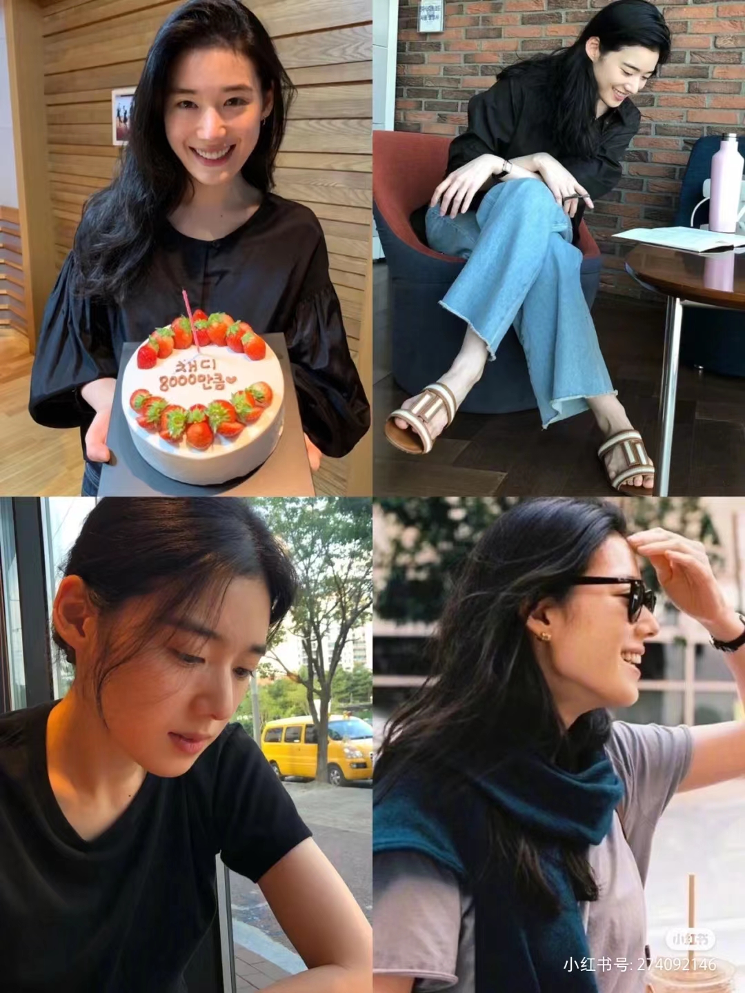 《安娜》女二郑恩彩日常私服，真是气质美人