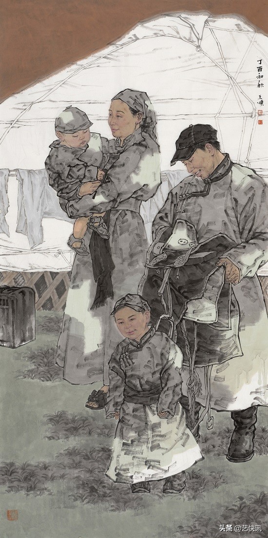 父女丹青大有可为（组图）