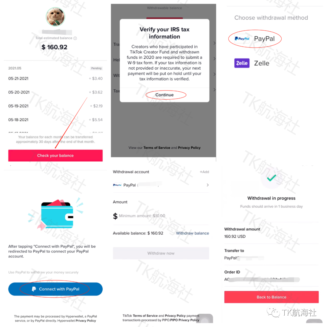 tiktok创作者基金最新政策及PayPal-WorldFirst流程「干货收藏」