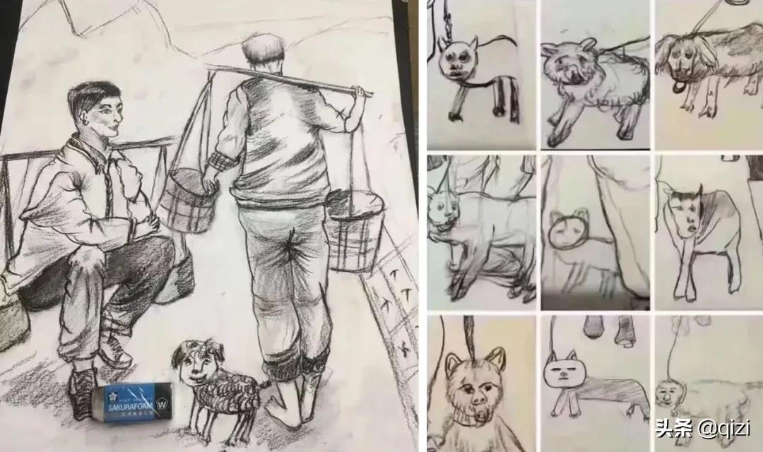 能把美术老师气死的试卷，一个比一个高能