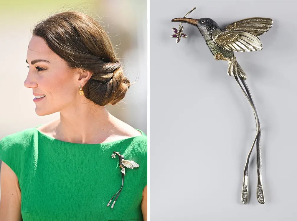 孟晚舟戴梵克雅宝蝴蝶胸针亮相,为什么女精英都爱戴胸针?
