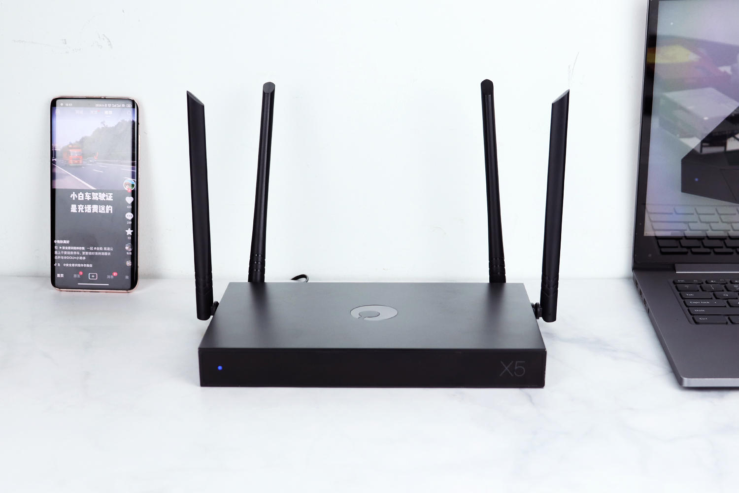 蒲公英X5路由器WiFi6版评测，一站式解决高速上网+异地组网