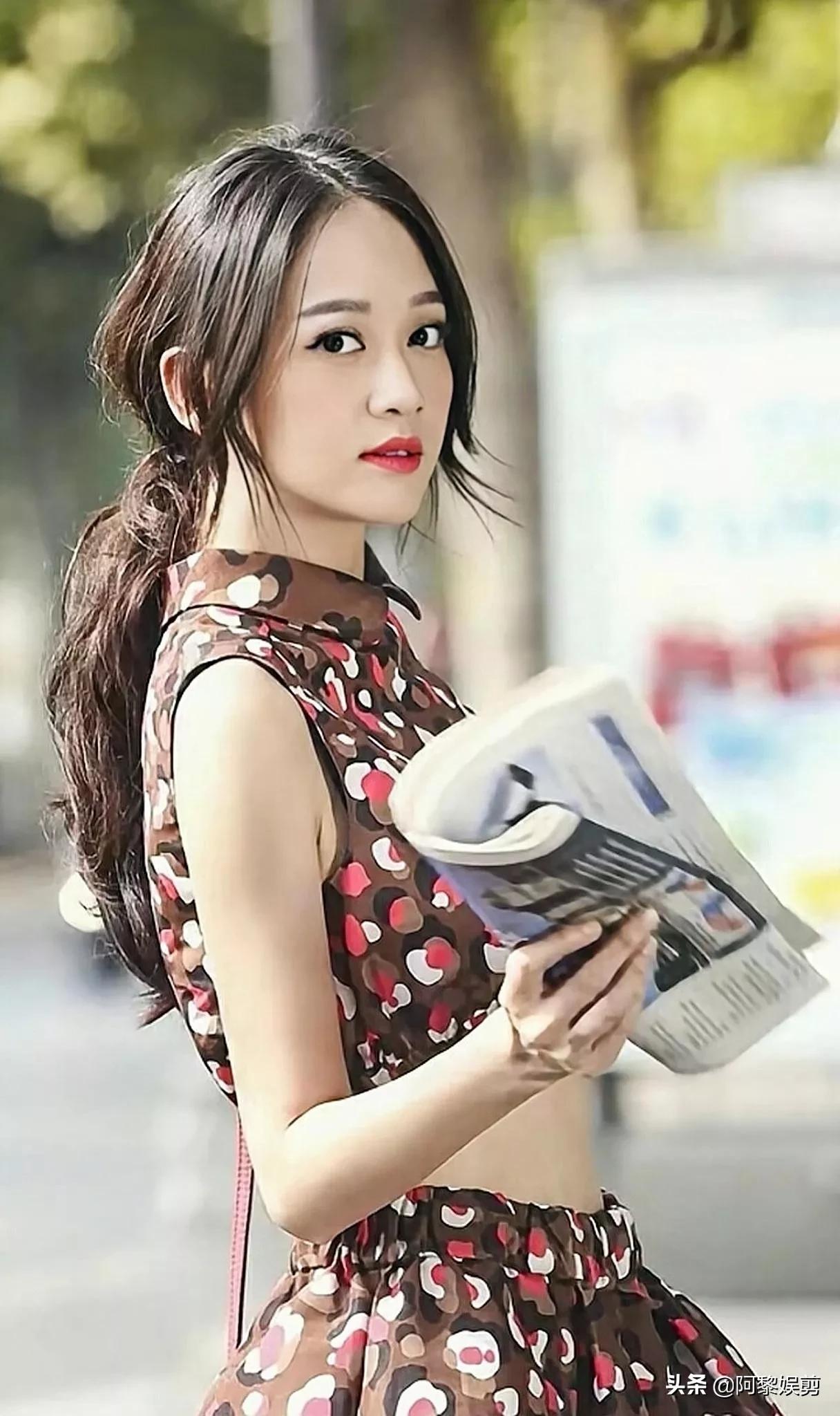 陈乔恩肤白貌美，好有气质