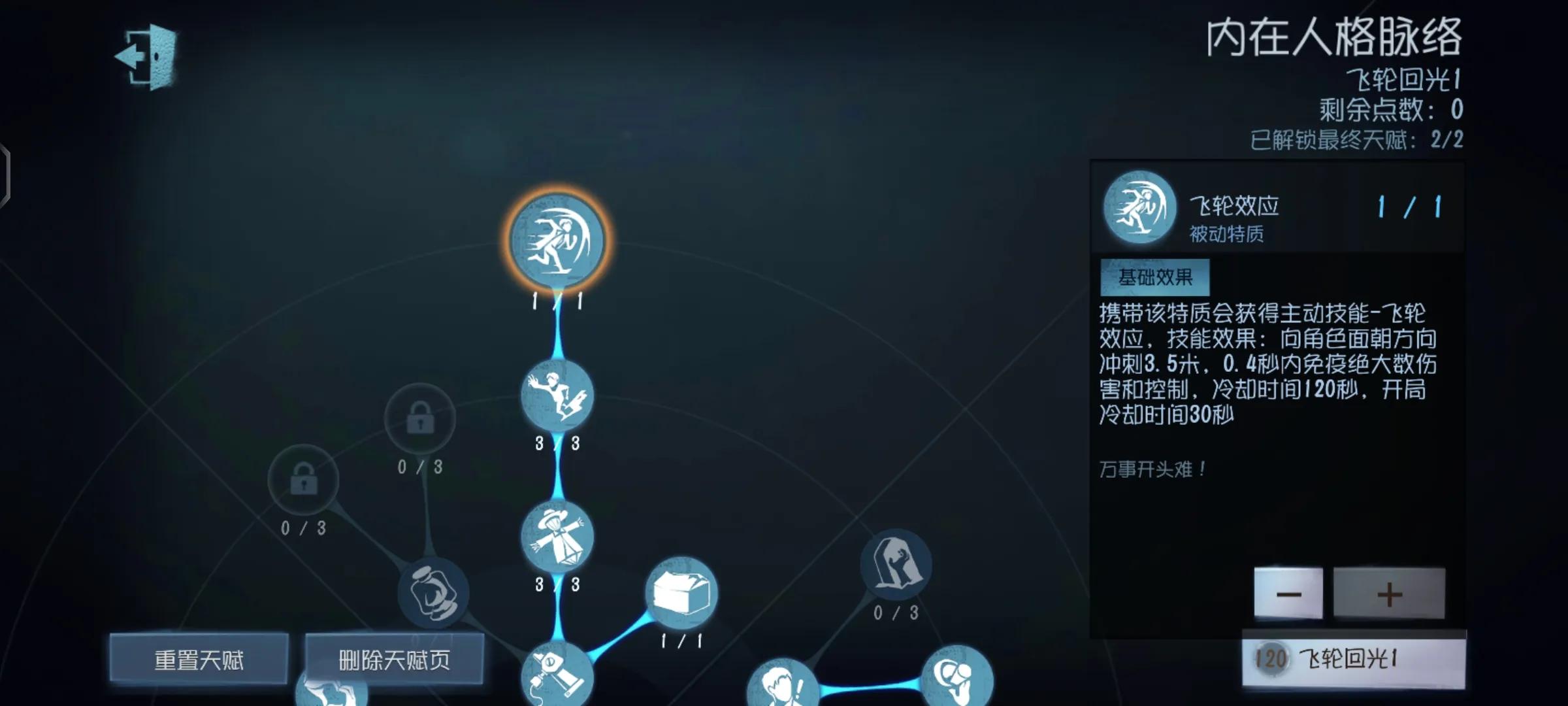 第五人格天赋加点——求生者