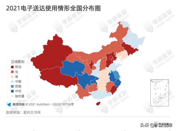 大数据看电子送达｜检索分秒之间，送达千里之外